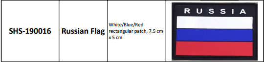 Flag Patches