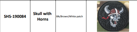 Skulls & Symbols Patches