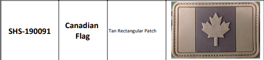Flag Patches