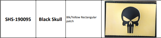 Skulls & Symbols Patches
