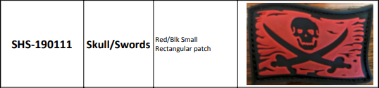 Skulls & Symbols Patches
