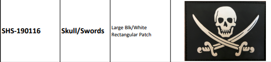 Skulls & Symbols Patches