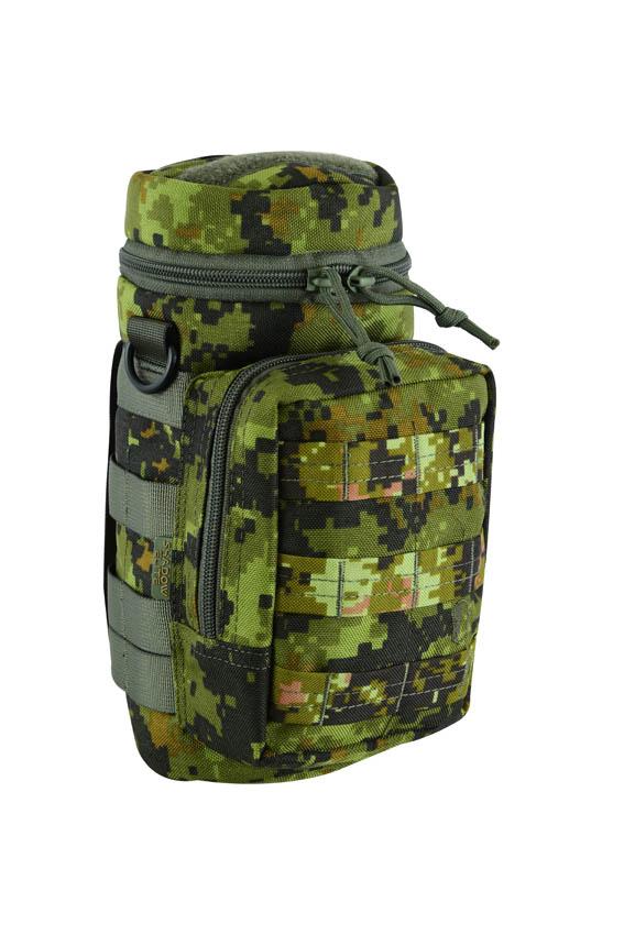 SHE-21006 MULTI PURPOSE INSULATED BOTTLE POUCH WOODLAND DIGITAL