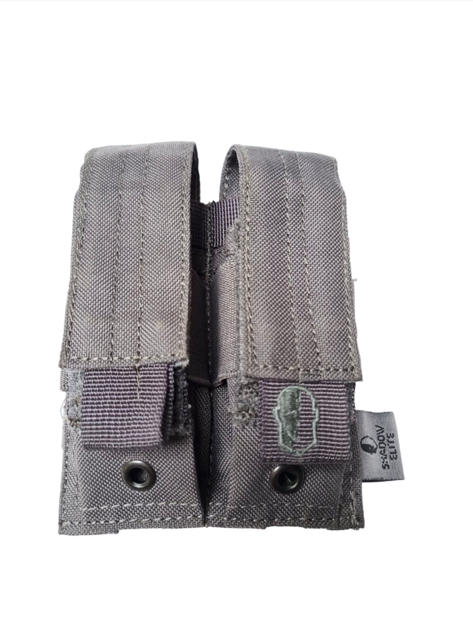 SHE-1065 Double Pistol Mag Pouch-grey