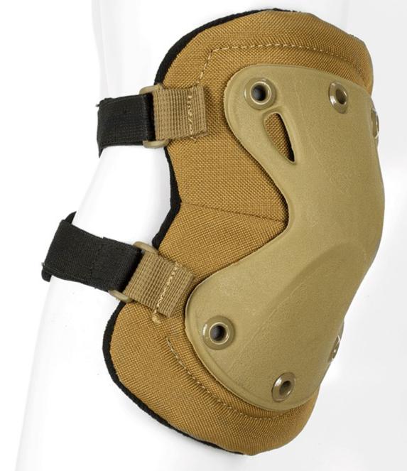 Side view of Tactical Elbow Pad Coyote/Tan colour.