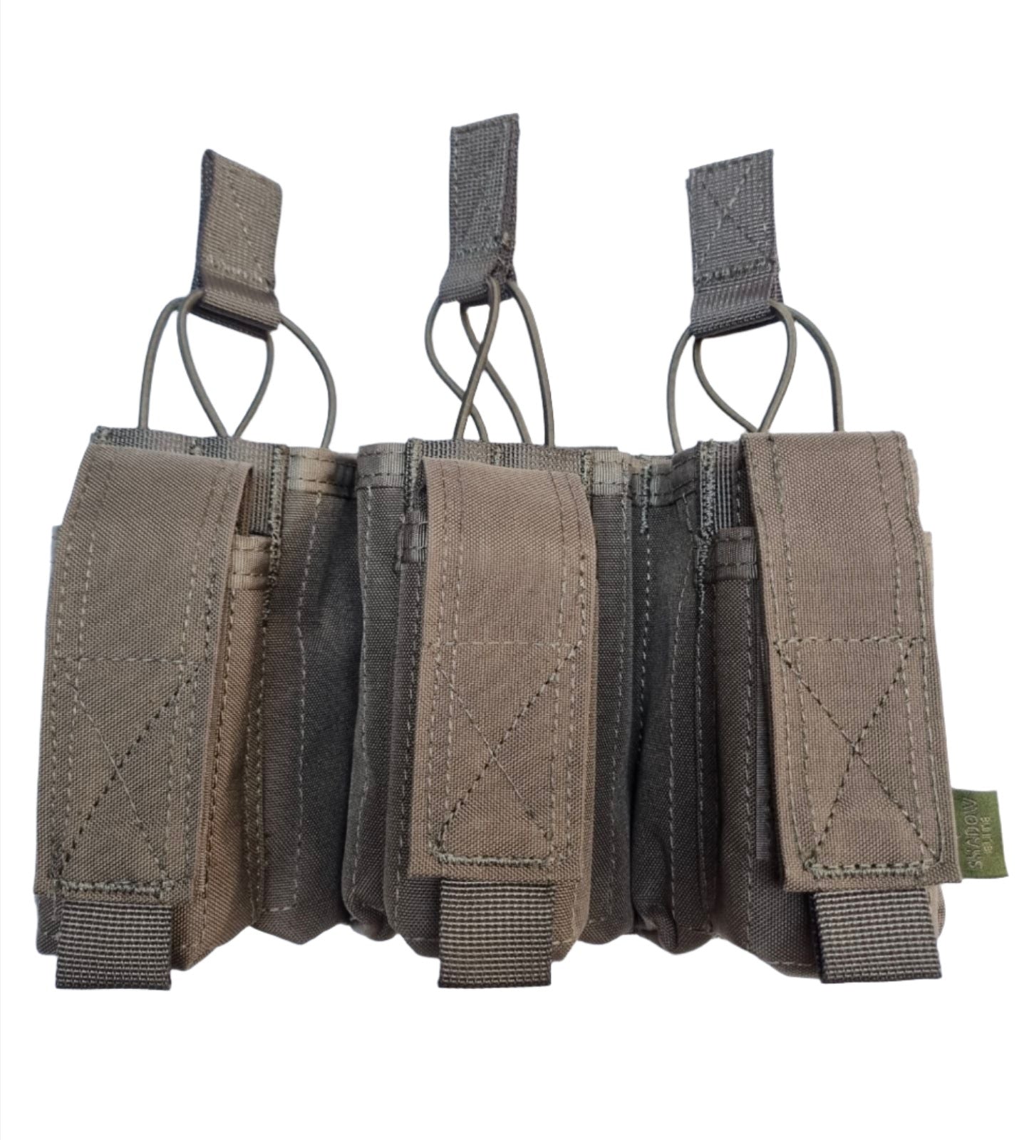 SHE-21087 TRIPPLE MOLLE Open 5.56mm + 9mm ranger green