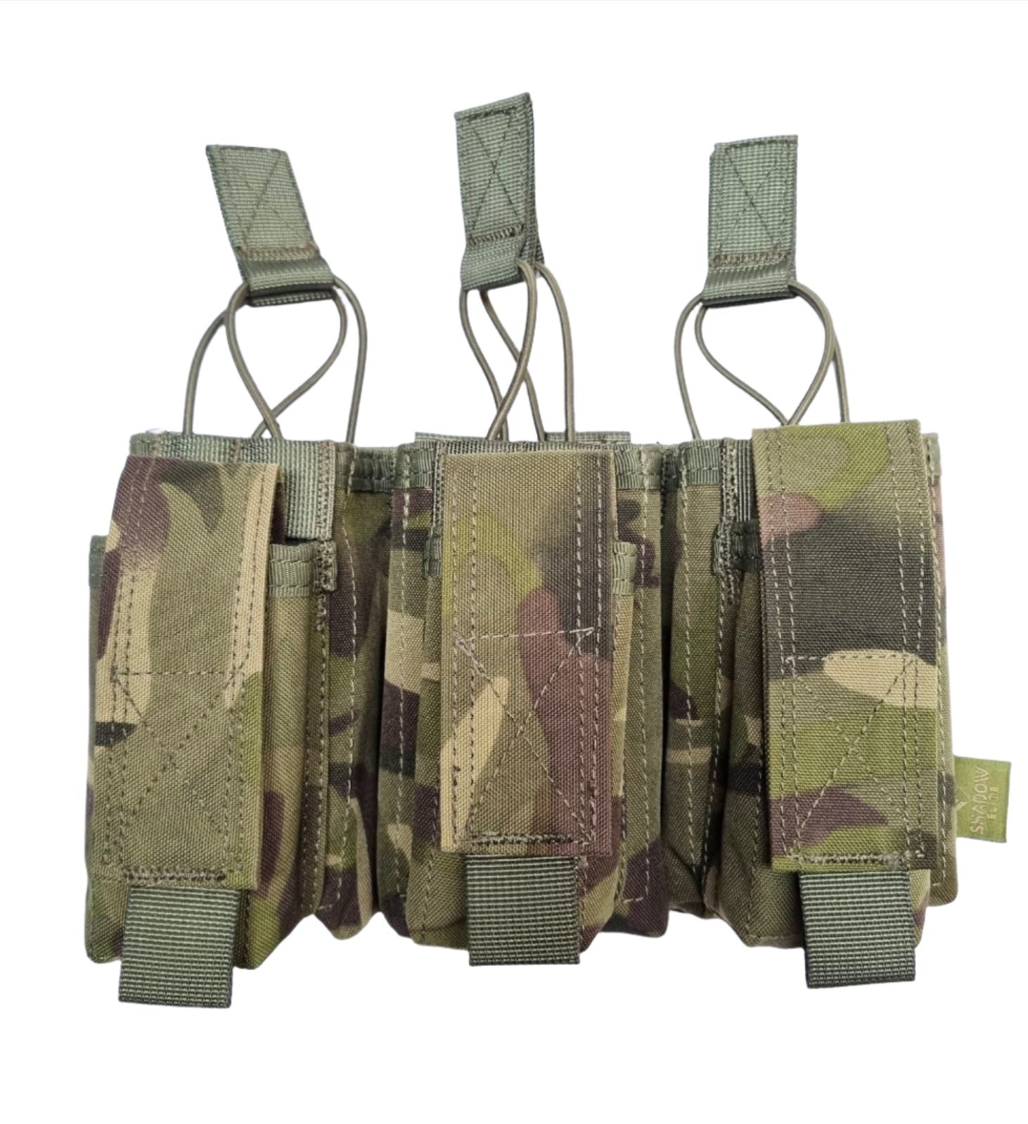 SHE-21087 TRIPPLE MOLLE Open 5.56mm + 9mm multicam green