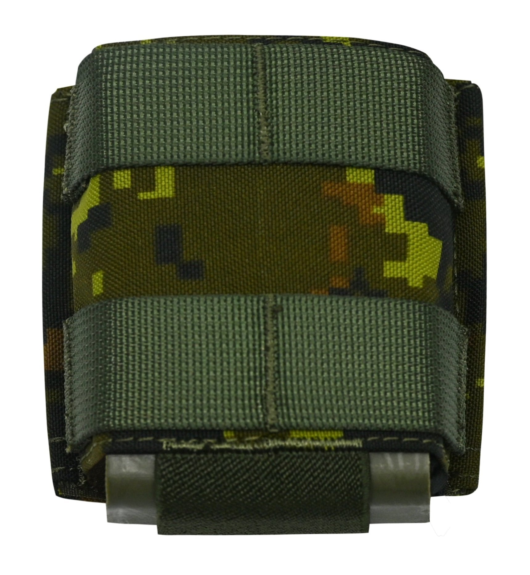 SHE-23031-GRIPTAC SINGLE M4/M16 MAG POUCH WOODLAND DIGI / CATPAT