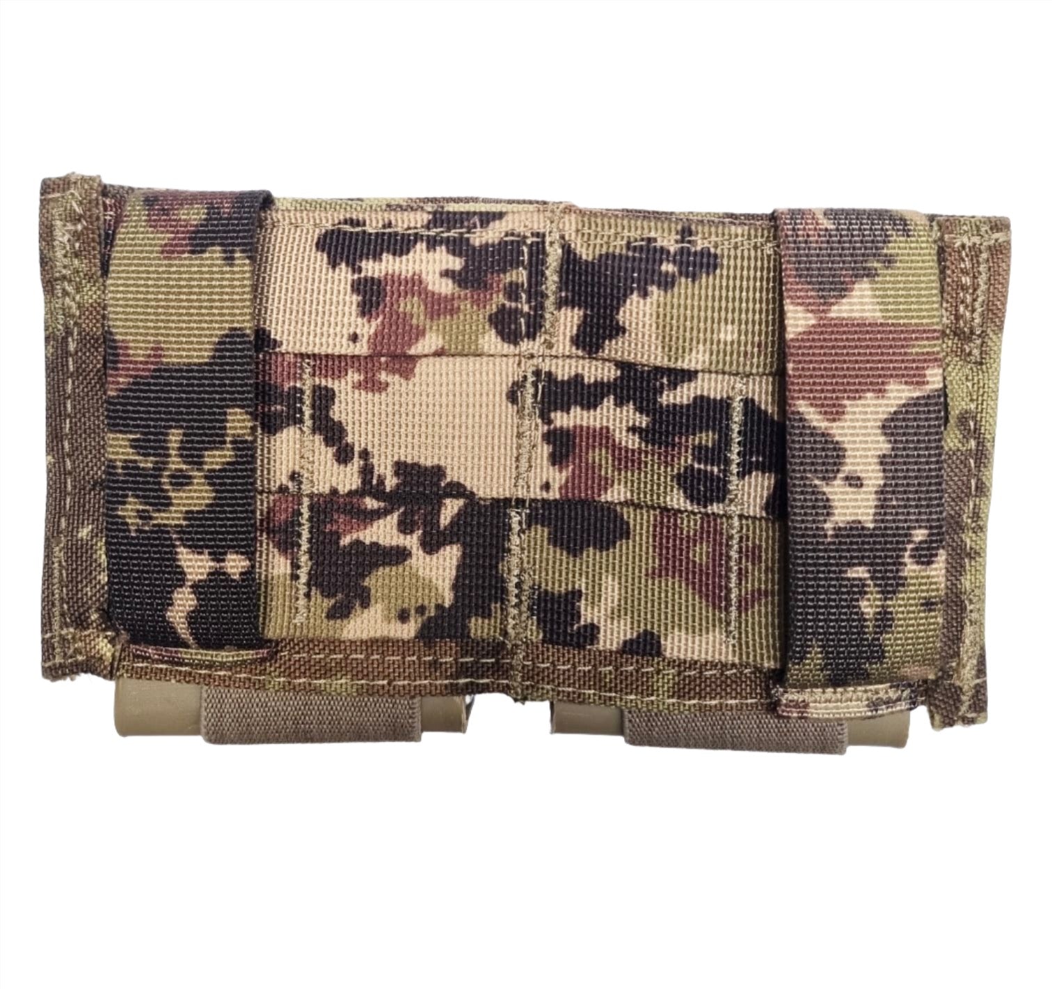 SHE-23032 GRIPTAC DOUBLE M4/M16 MAG POUCH ITALIAN CAMO