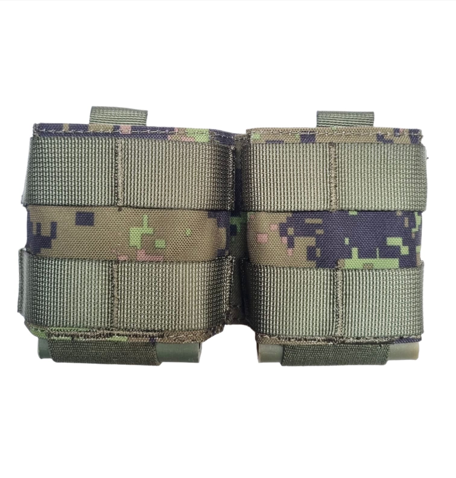 SHE-23032 GRIPTAC DOUBLE M4/M16 MAG POUCH CADPAT/ESTONIAN CAMO