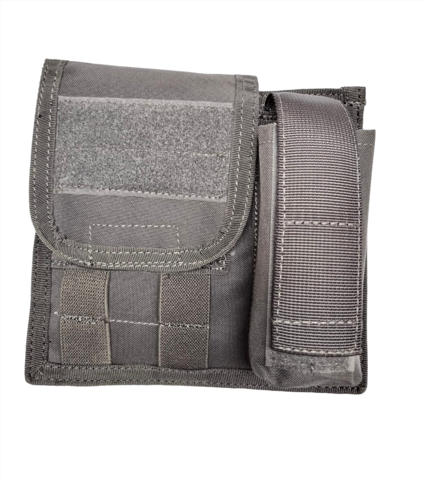 SHE-23053 COMBAT ADMIN POUCH SILVER GREY