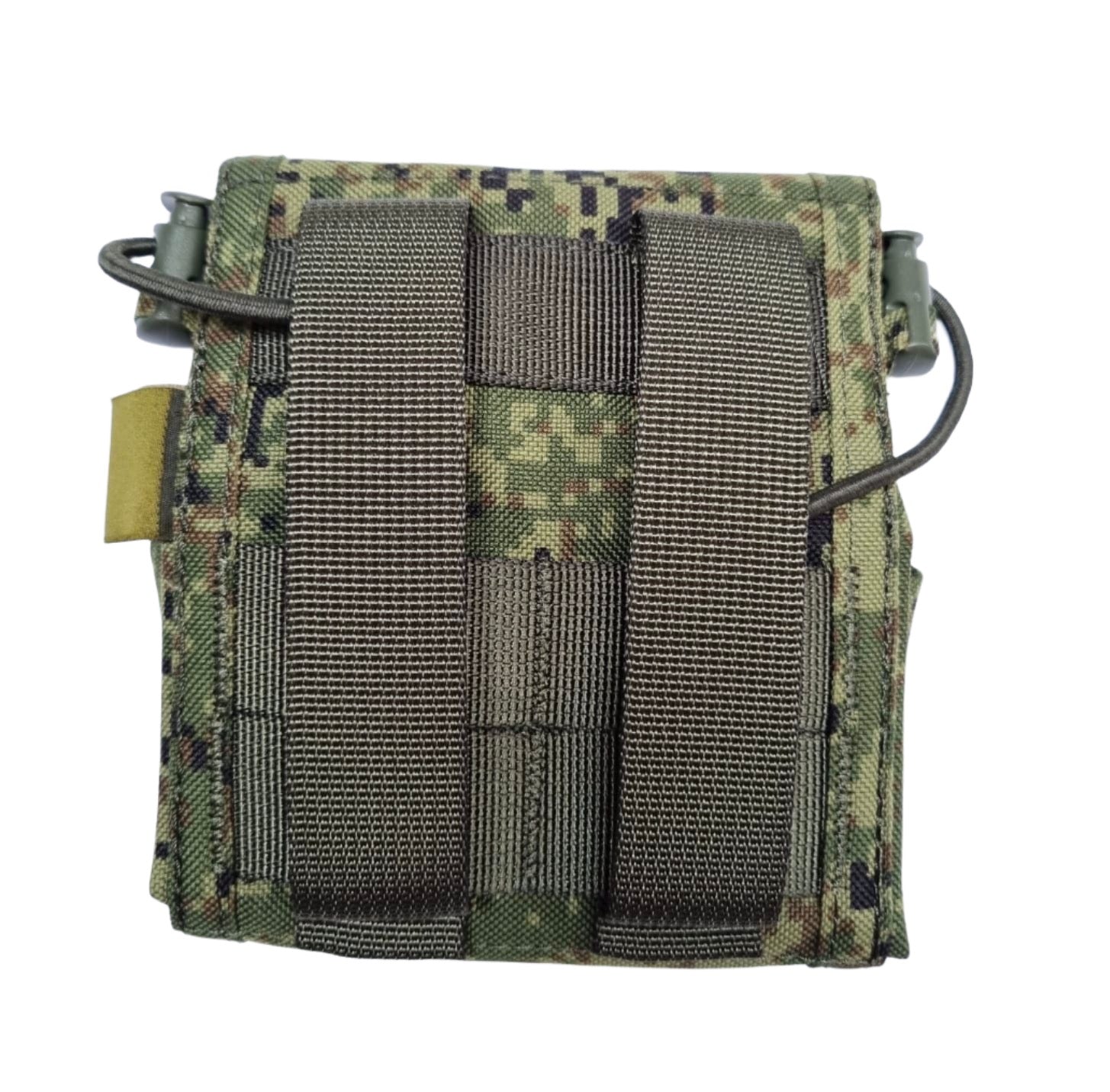 SHE-806 Molle Folding Dump pouch Color Russian Digi backside.