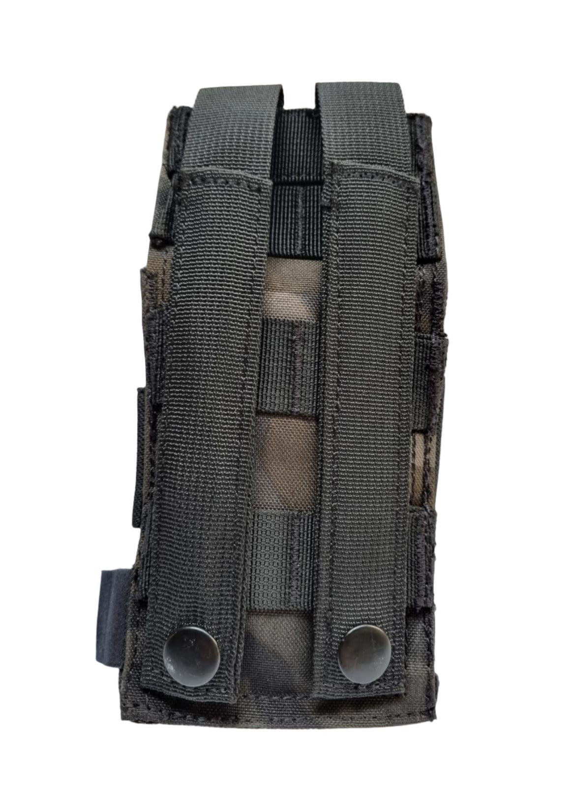 SHE-920 SINGLE M4 5.56MM MAG POUCH COLOR MULTICAM BLACK BACKSIDE PIC
