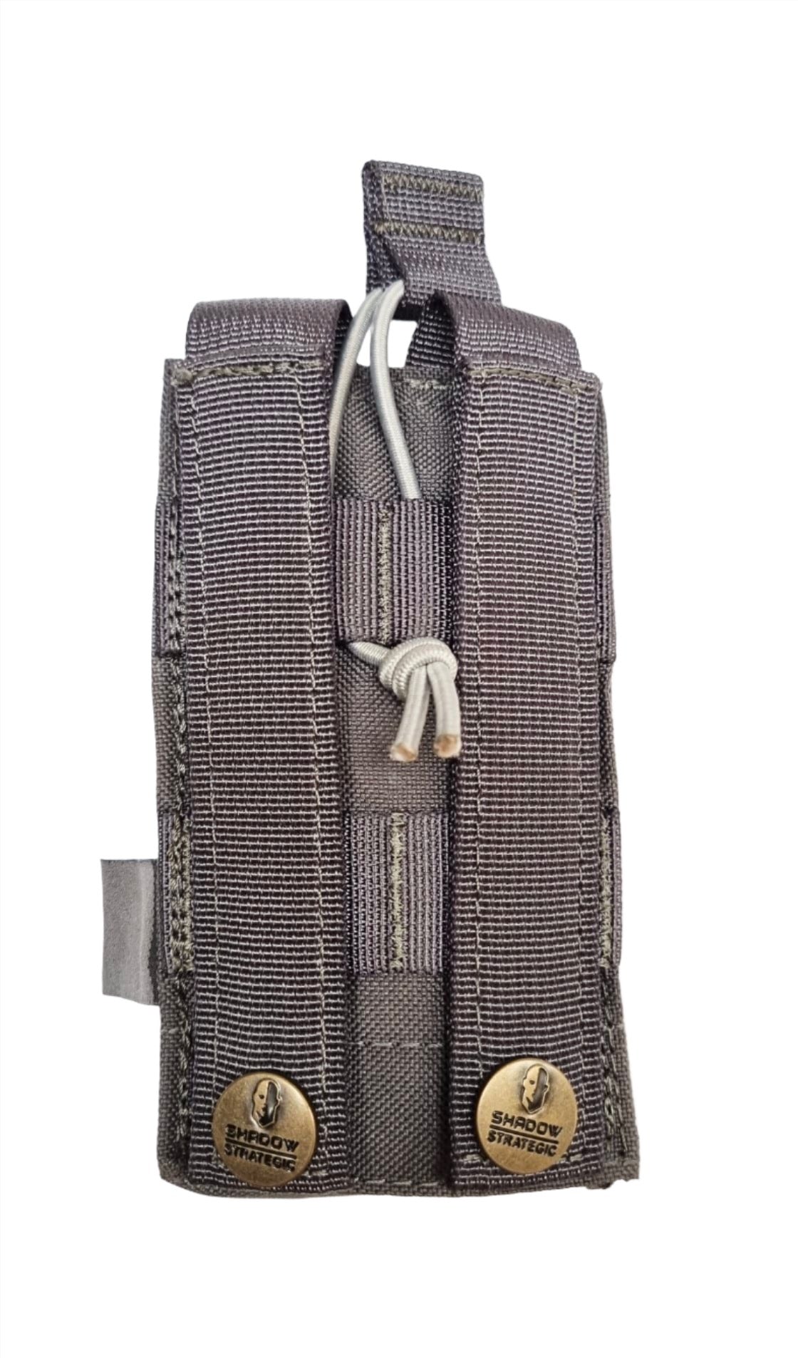 SHS - 1090 STACKER OPEN-TOP MAG POUCH SINGLE COLOUR SILVER GREY