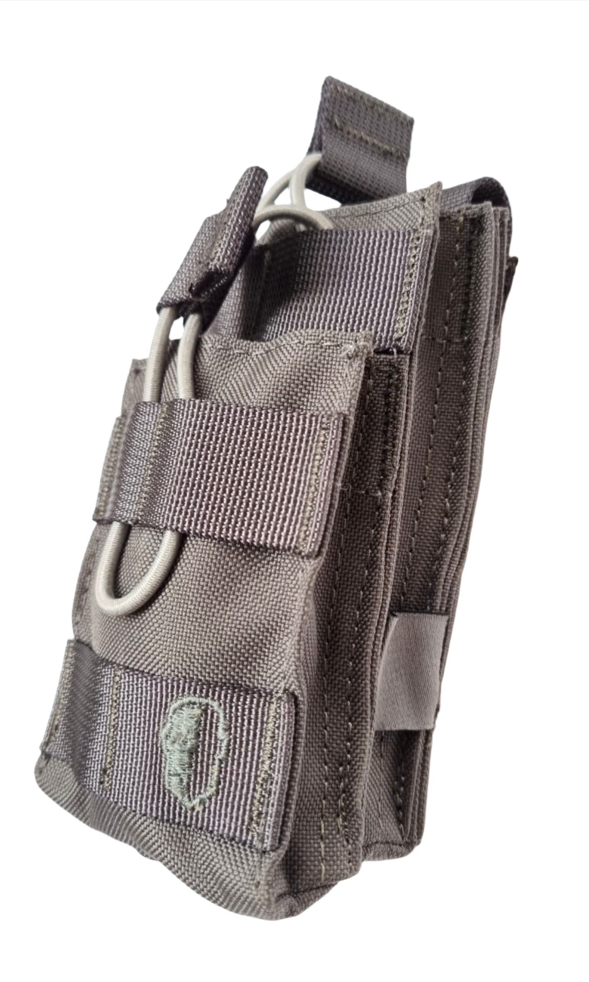 SHS - 1090 STACKER OPEN-TOP MAG POUCH SINGLE COLOUR GREY