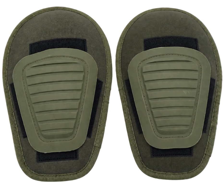 Pair of OD Green Replacement Kneepads are designed specifically for Combat Pants.