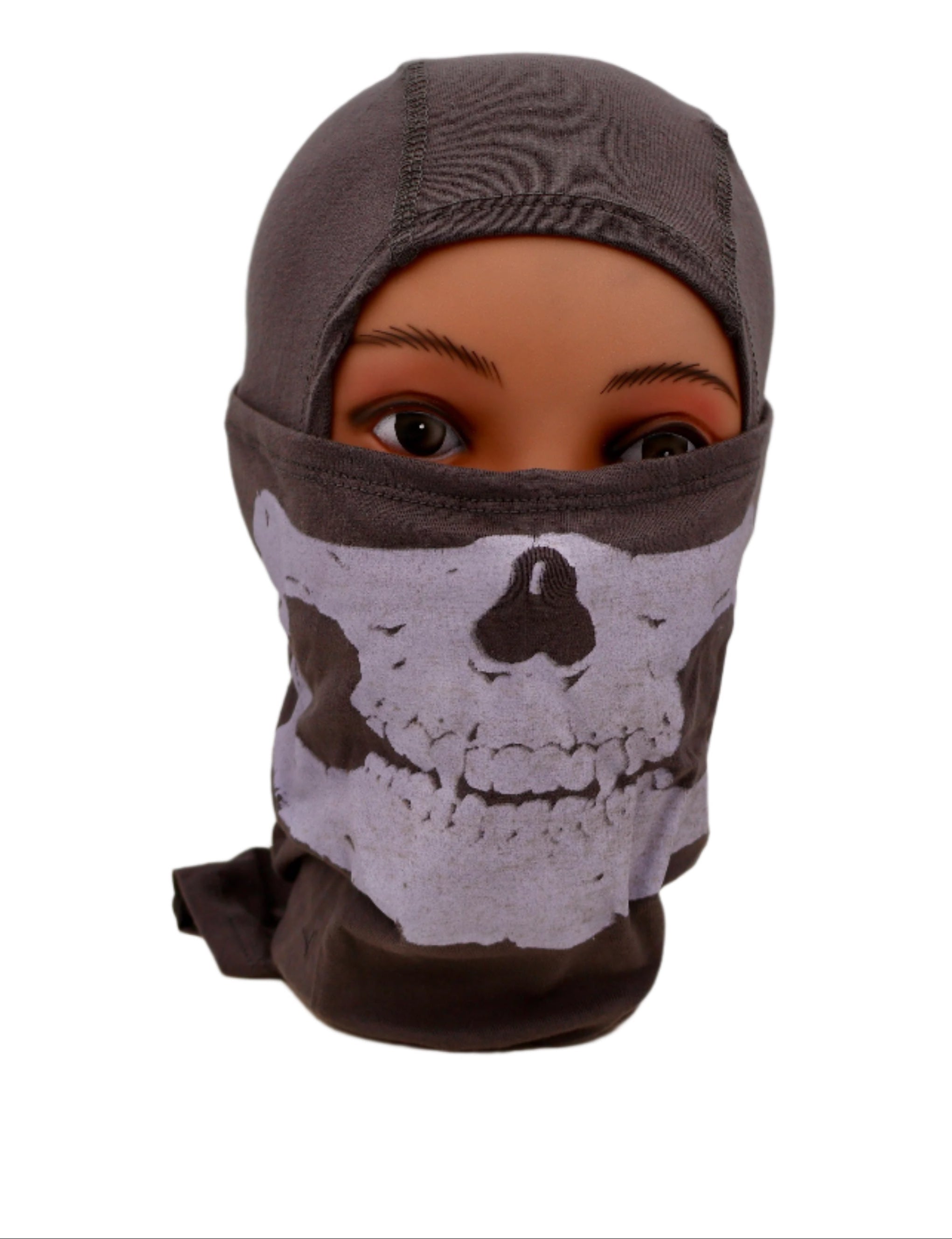 SHS-1939P BALACLAVA/HOOD WITH SKULL PRINTING