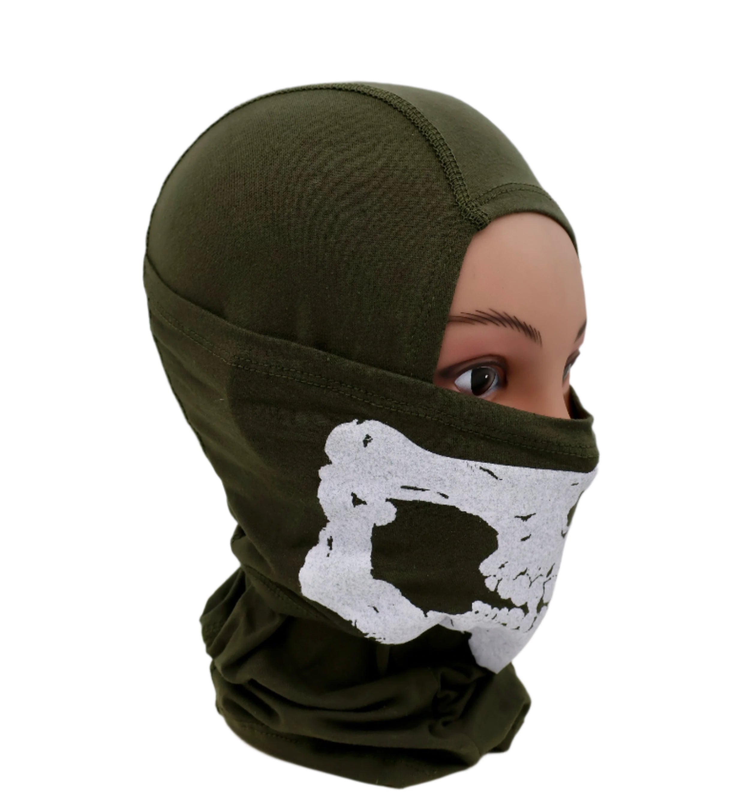SHS-1939P BALACLAVA/HOOD WITH SKULL PRINTING