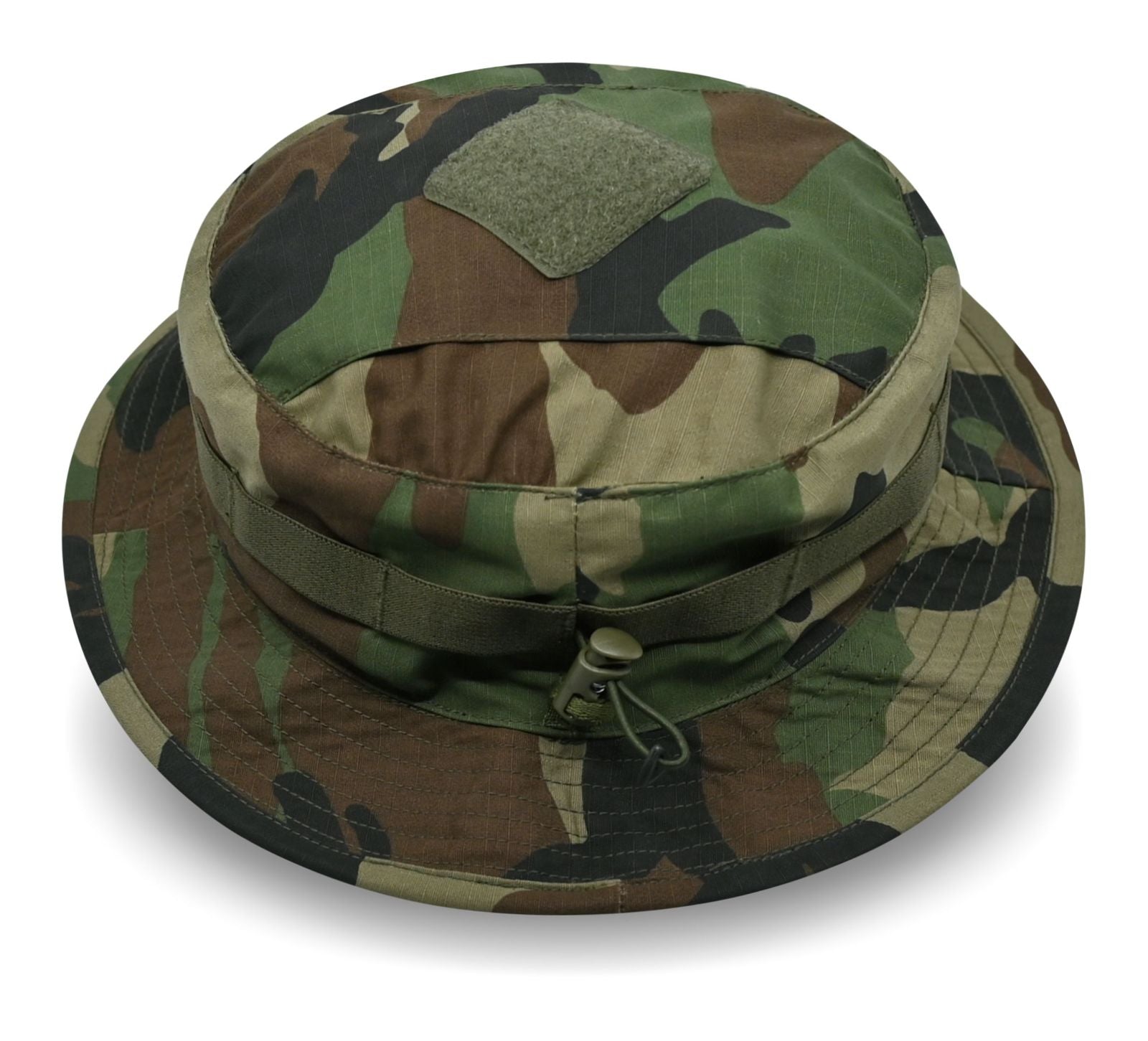 SHS-1956 SHORT BRIMMED BUSH HAT woodland camo