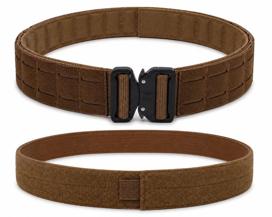 SHS-2072 QR Buckle Duty Belt – Two-Belt System & MOLLE Platform Coyote Brown
