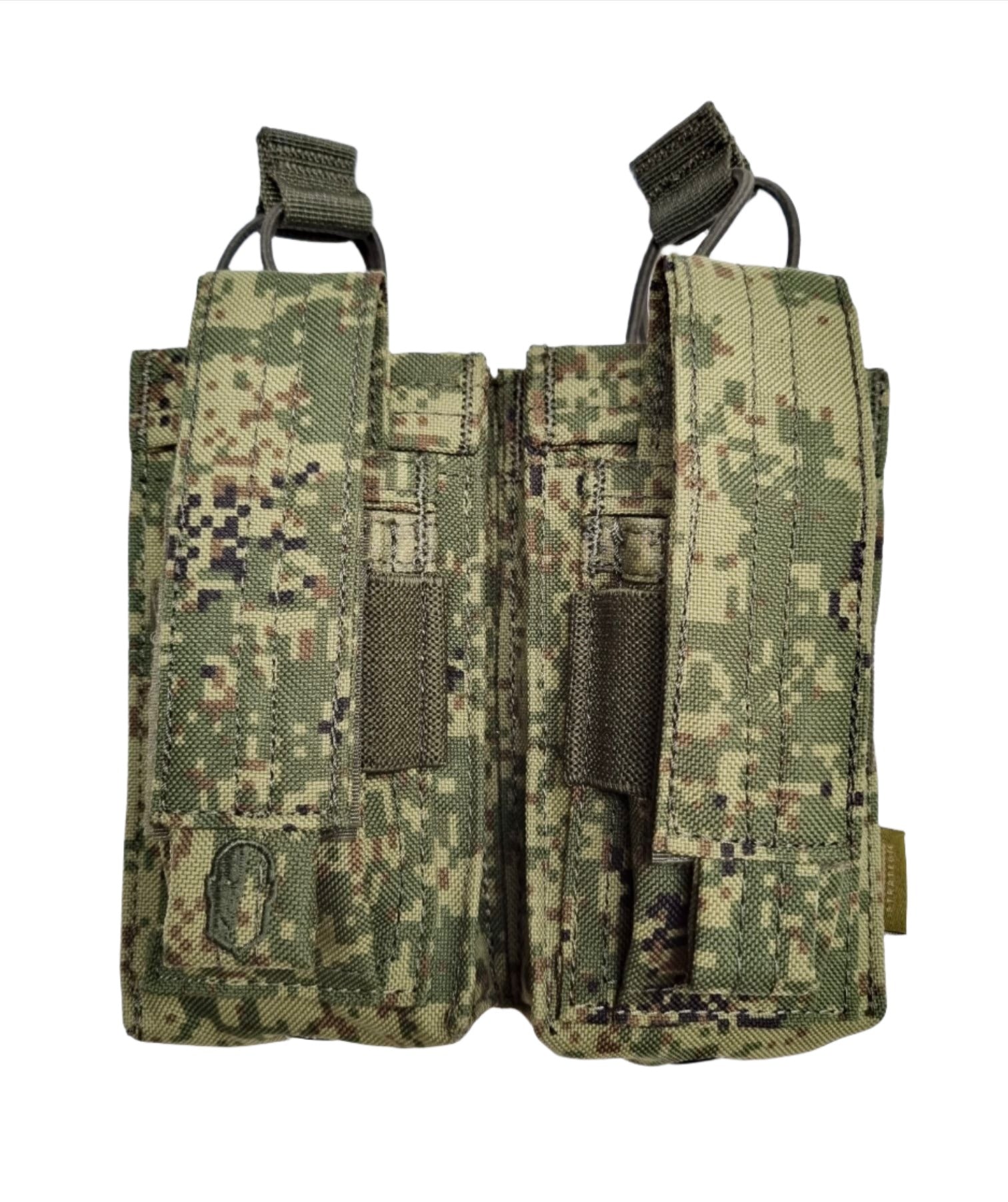 SHS - 22088 AK/9mm DOUBLE OPEN-TOP MAG POUCH RUSSIAN DIGITAL