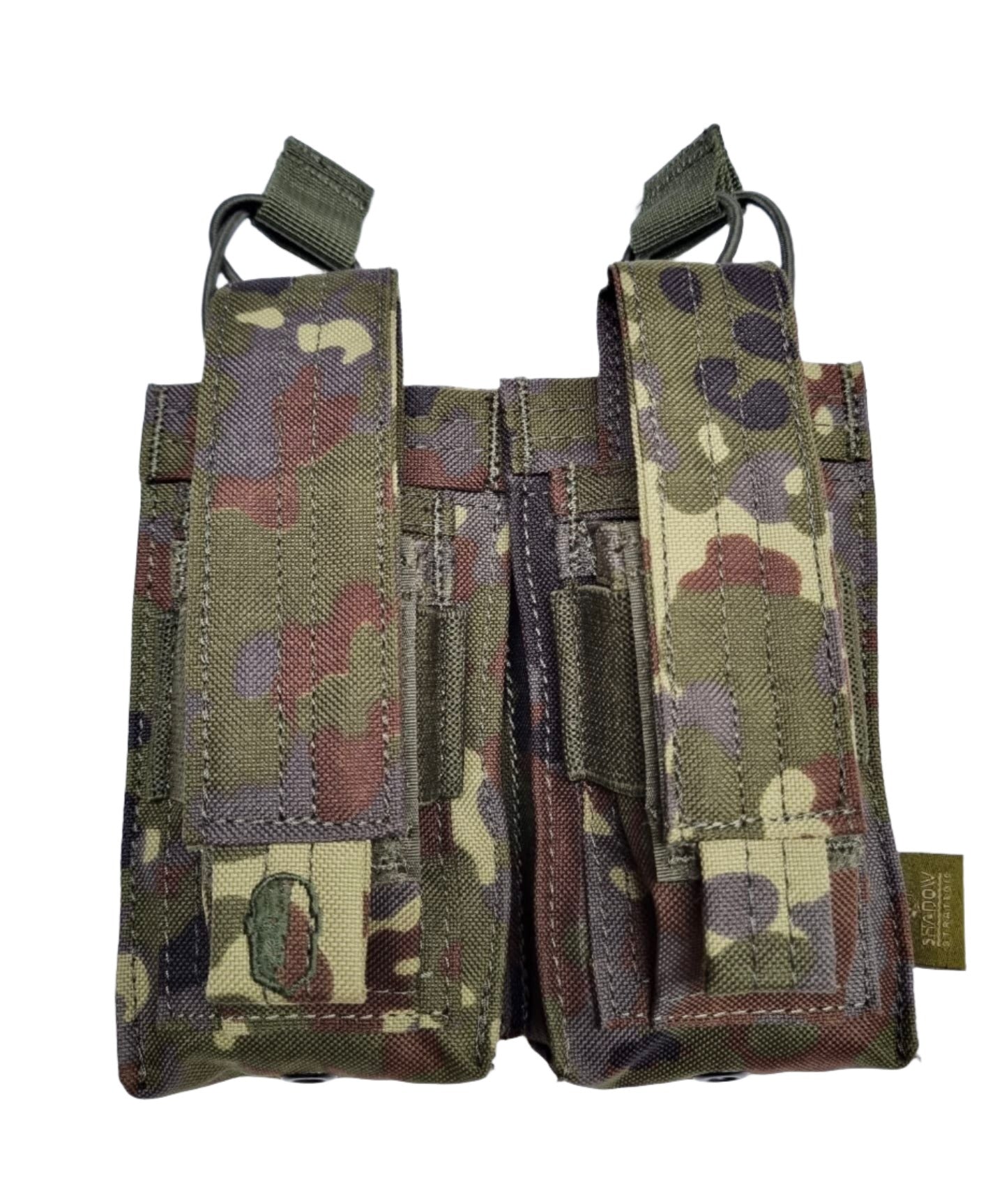 SHS - 22088 AK/9mm DOUBLE OPEN-TOP MAG POUCH FLECTARN