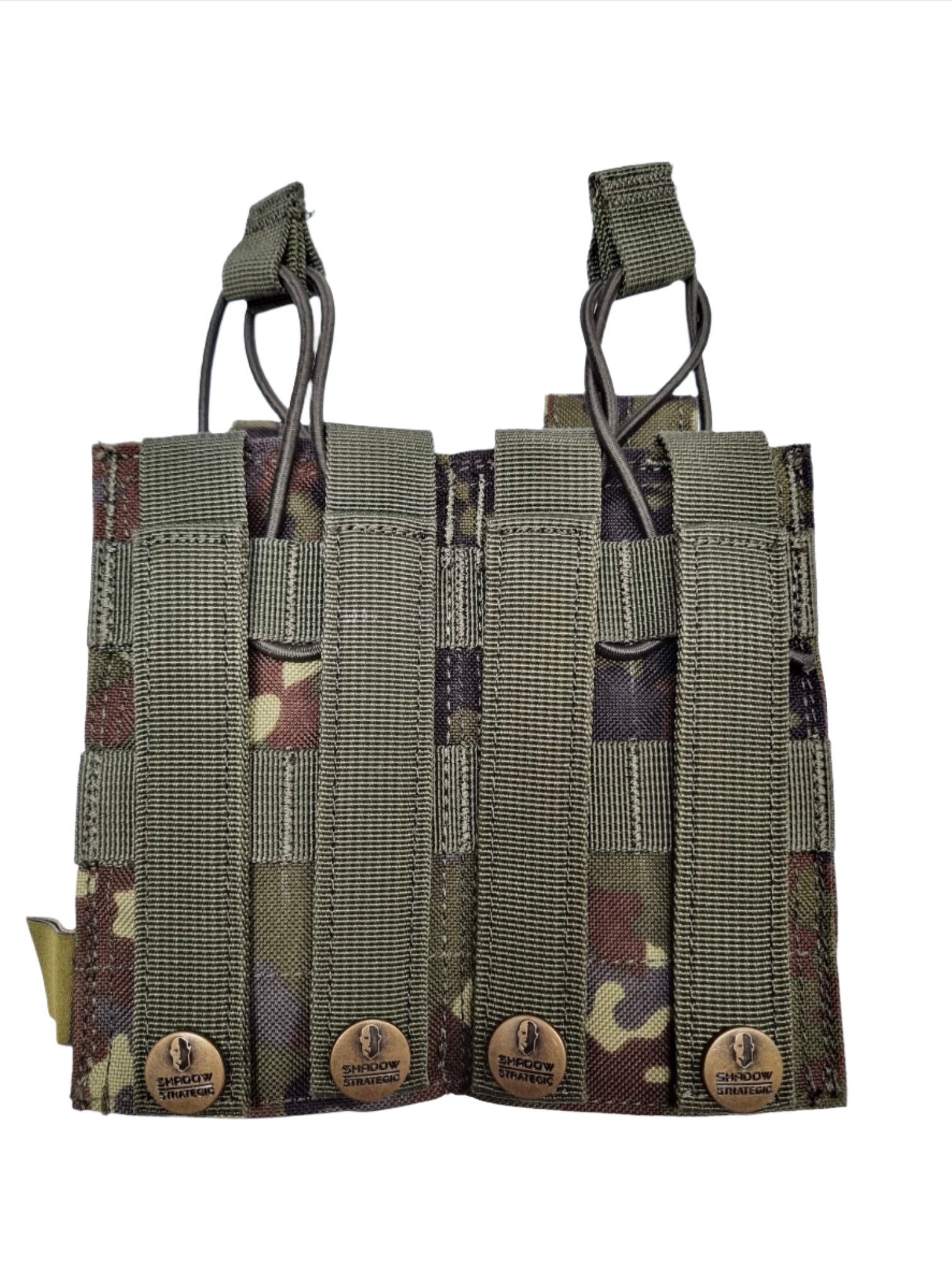 SHS - 22088 AK/9mm DOUBLE OPEN-TOP MAG POUCH GERMAN FLECTARN