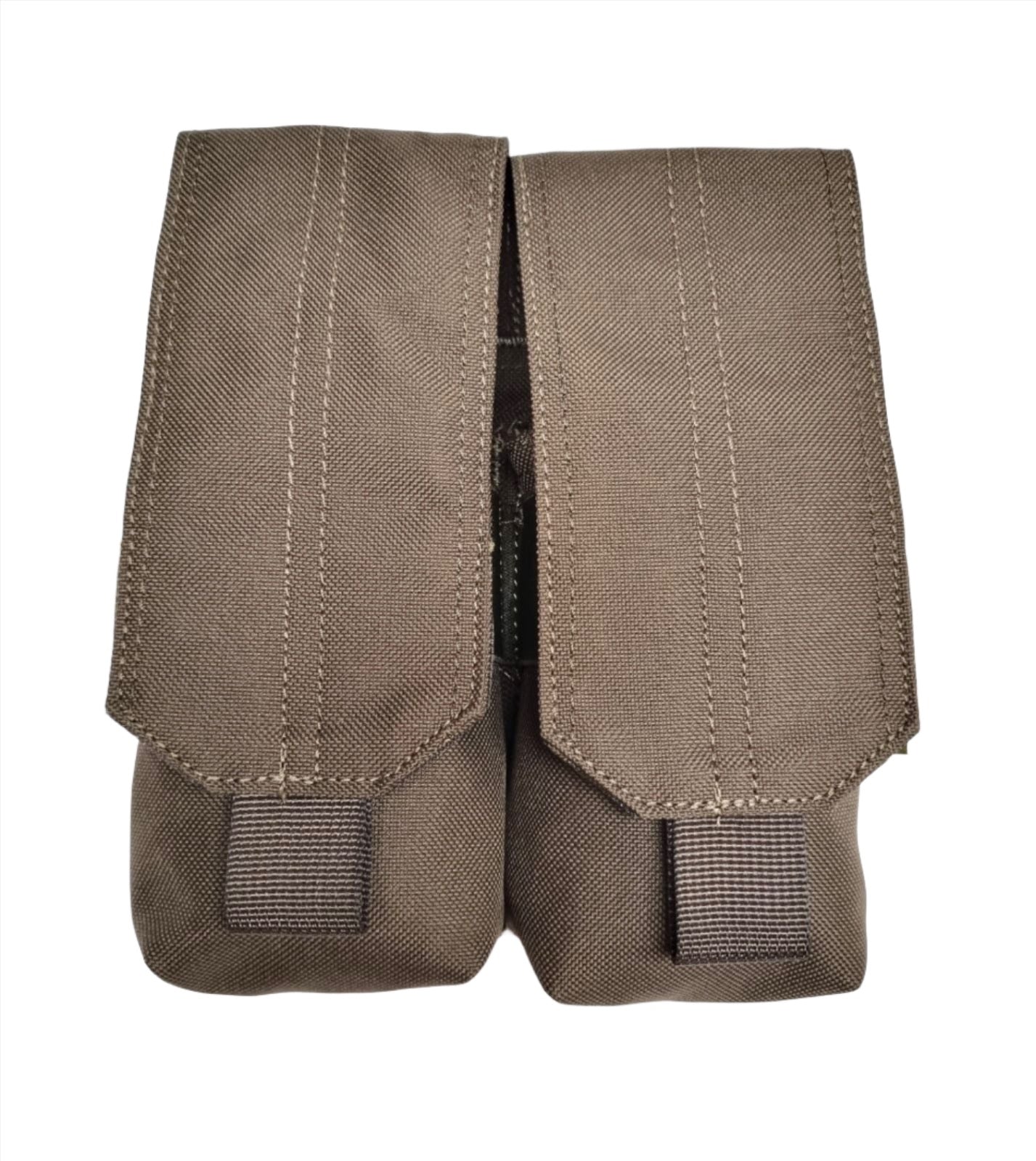 SHS - 23011 DOUBLE M16/M4 x 6 MAG POUCH COLOR RANGER GREEN