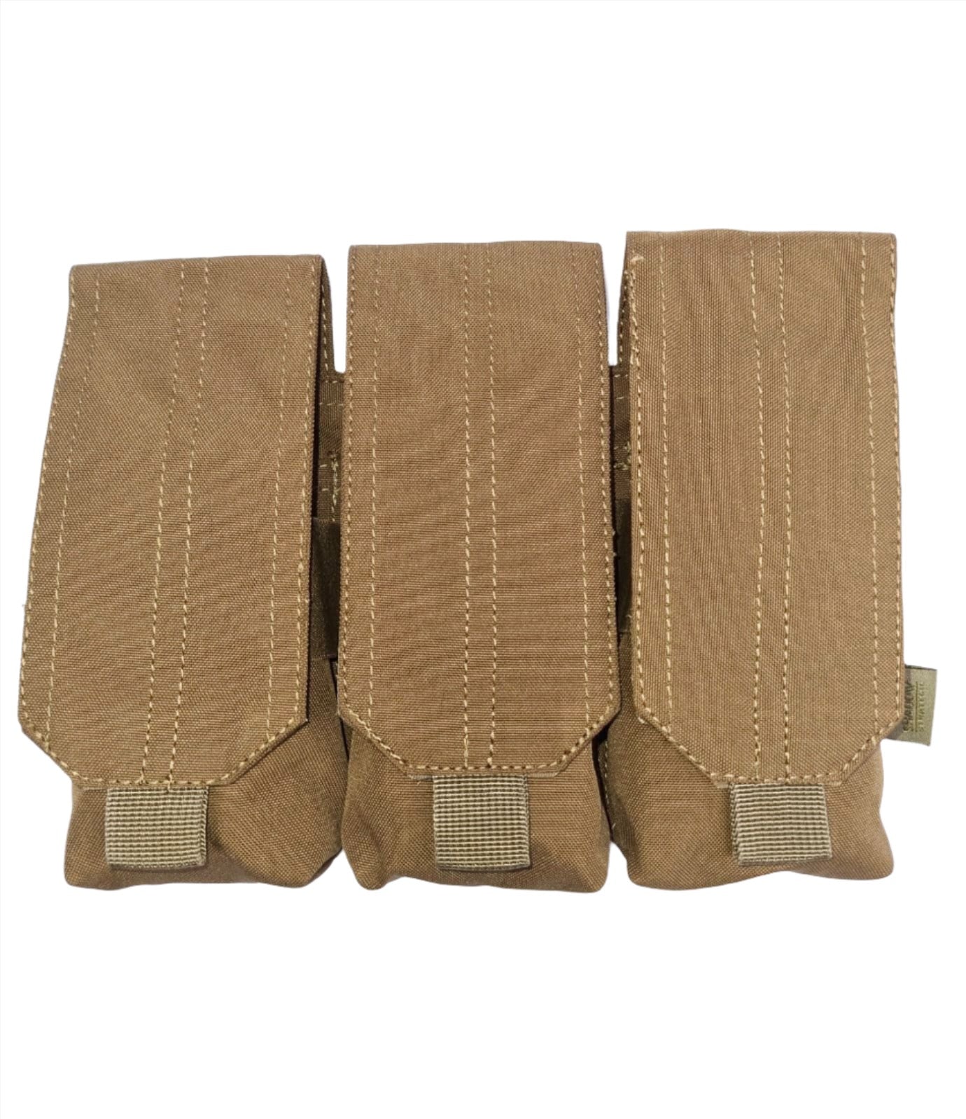 SHS - 23012 TRIPLE M16/M4 x 9 MAG POUCH COYOTE