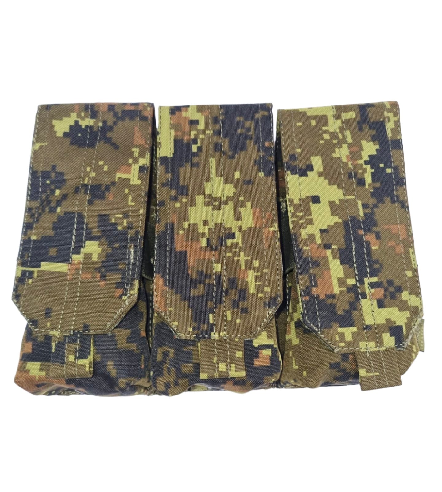 SHS - 23012 TRIPLE M16/M4 x 9 MAG POUCH WOODLAND DIGI /ESTONIAN CAMO