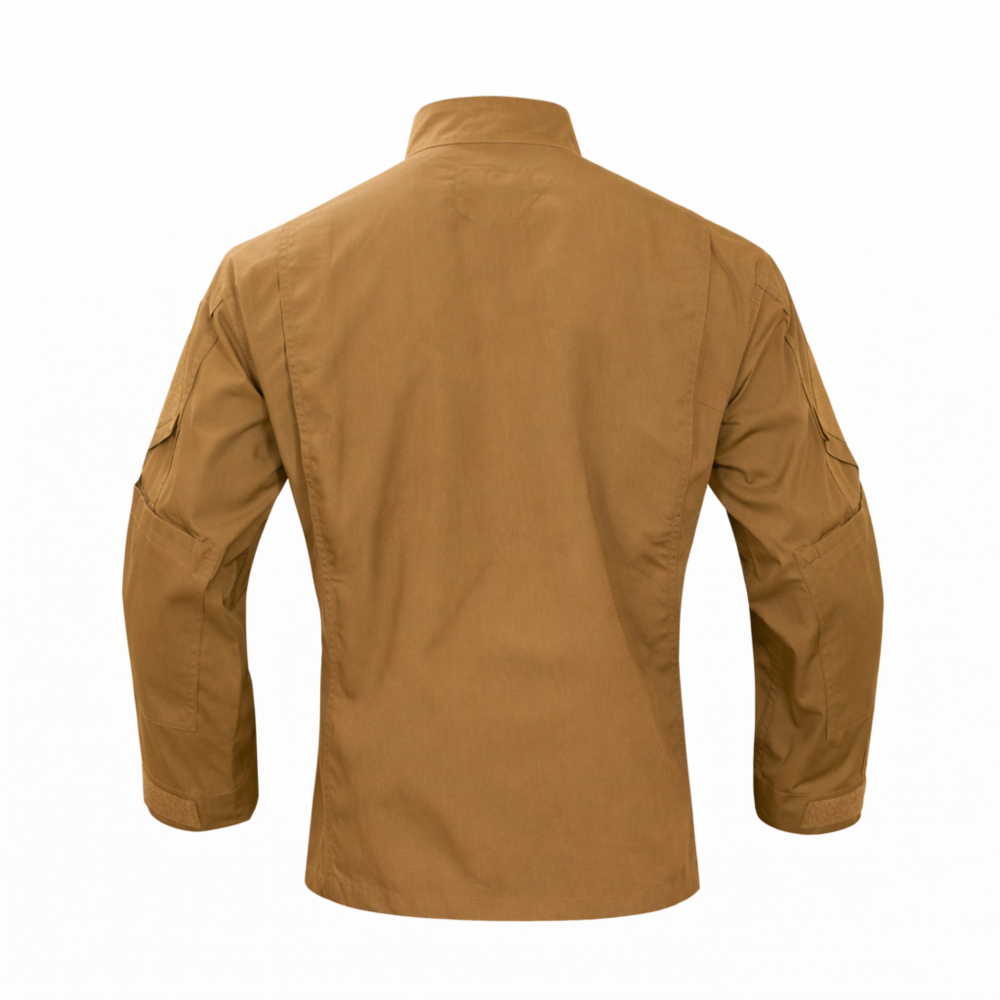 Coyote Brown BDU jacket on a white background