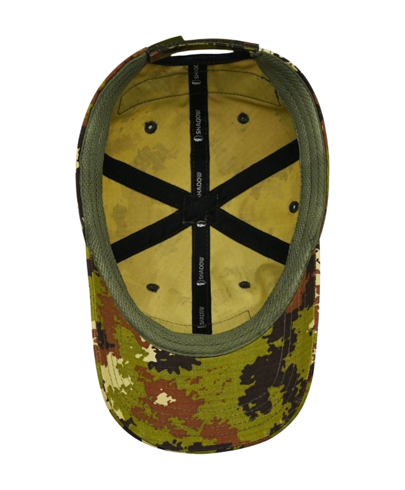 SHE-1923 Tactical Baseball Cap inside view color italian vegetao