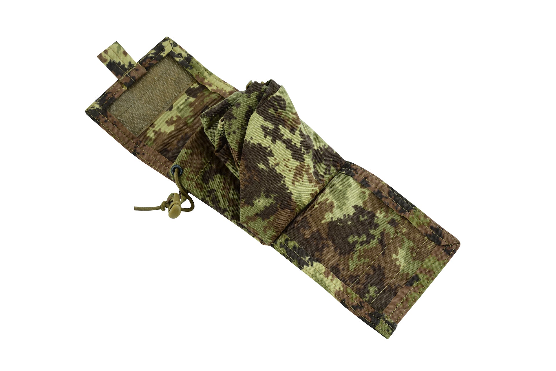 SHE-806 Molle Folding Dump pouch Color Italian vegetato.