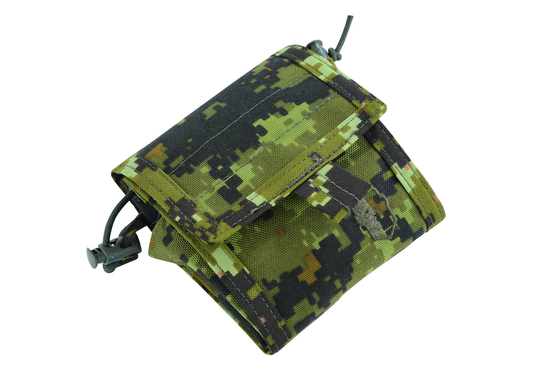 SHE-806 Molle Folding Dump pouch Color CADPAT /ESTONIAN CAMO.