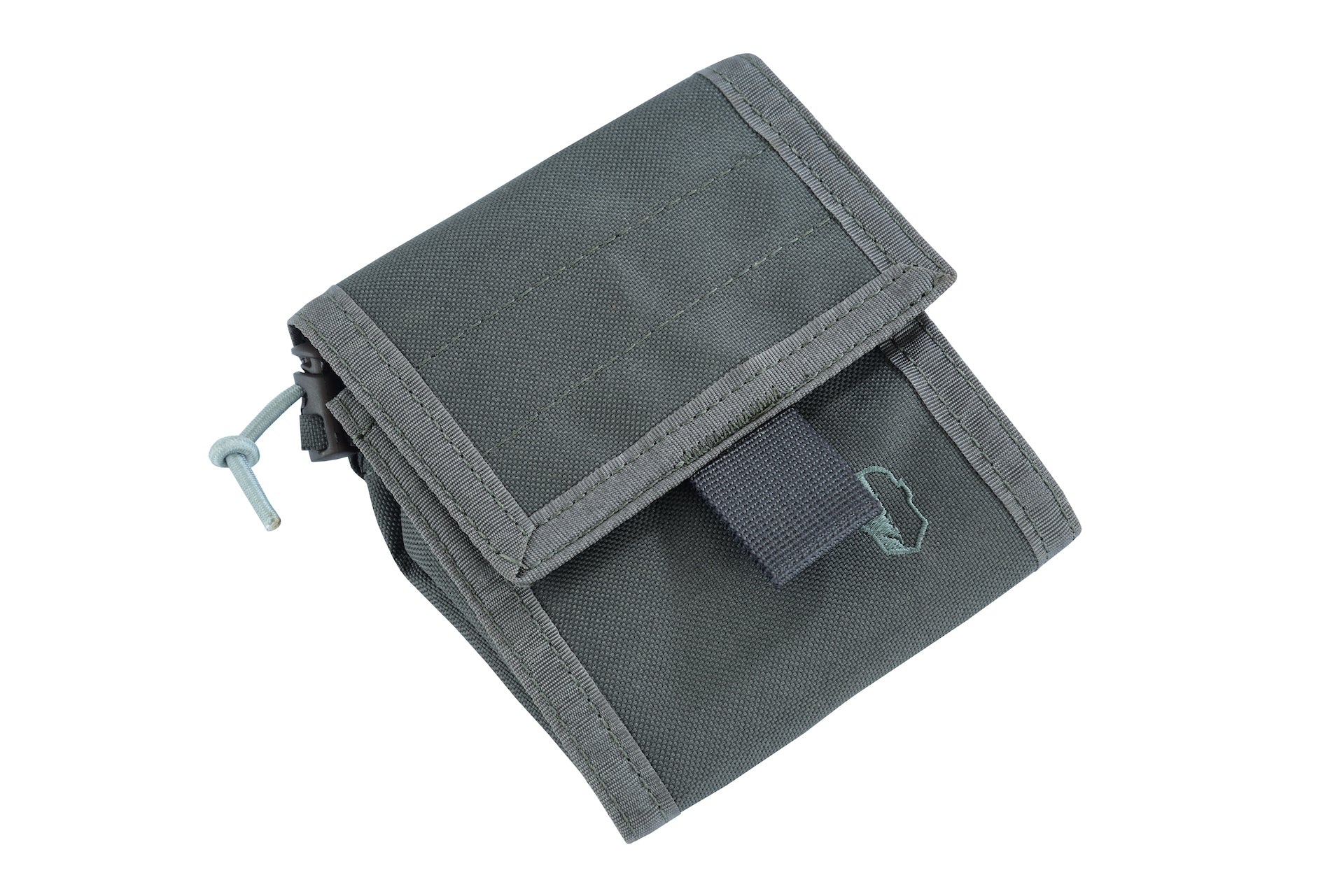 SHE-806 Molle Folding Dump pouch Color Grey.