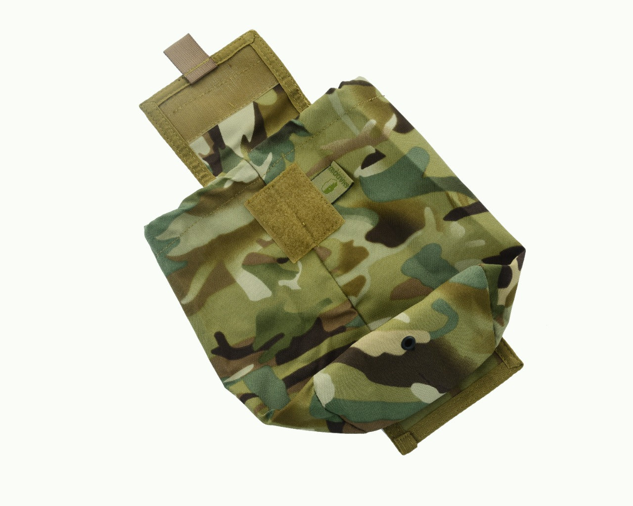 SHE-806 Molle Folding Dump pouch Color Original Multicam