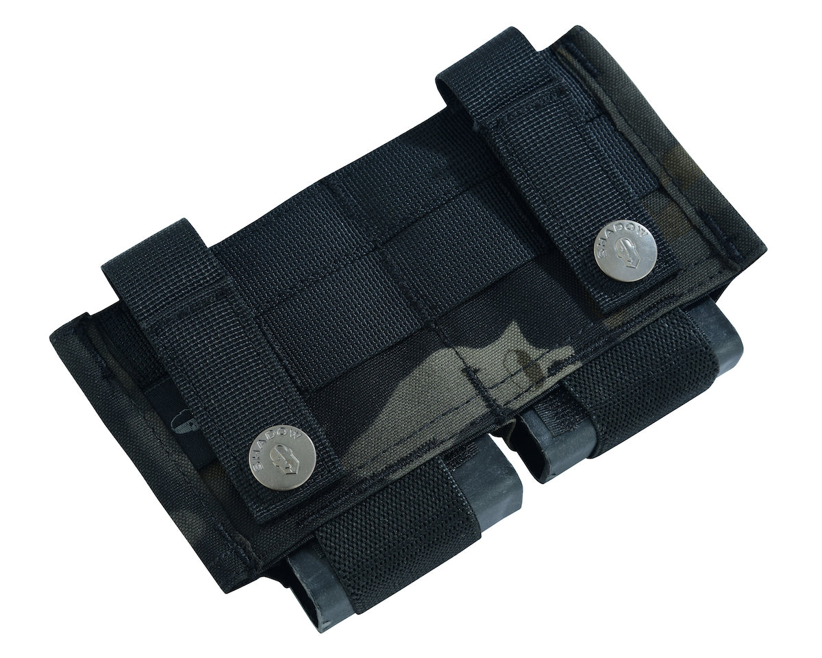 SHE-23032 GRIPTAC DOUBLE M4/M16 MAG POUCH UTP DARK