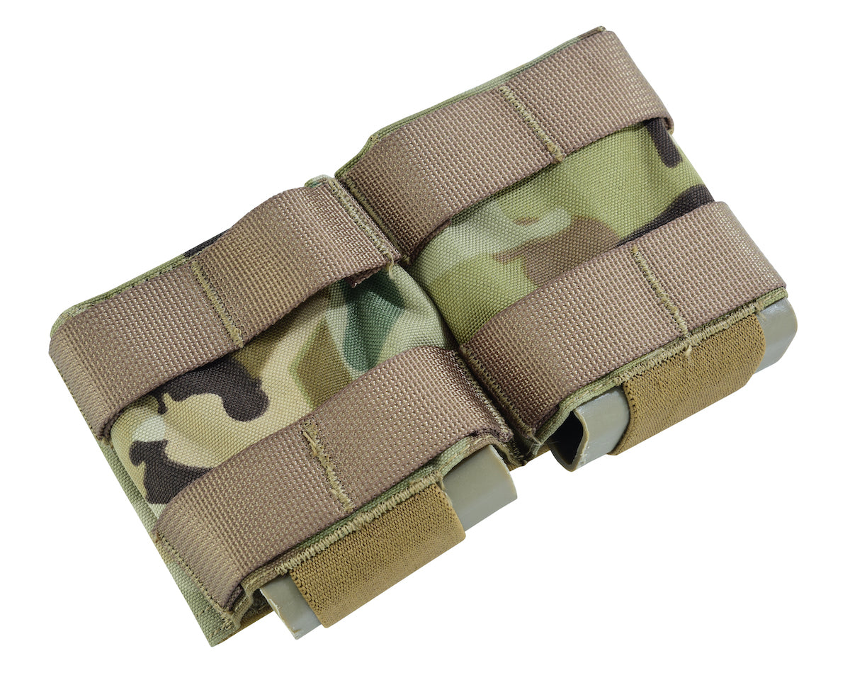 SHE-23032 GRIPTAC DOUBLE M4/M16 MAG POUCH MULTICAM ORIGINAL