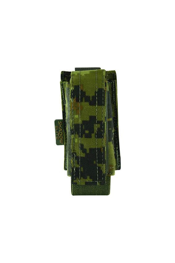 SHE-838 Single Flashbang Pouch Colour Woodland digital Camo.
