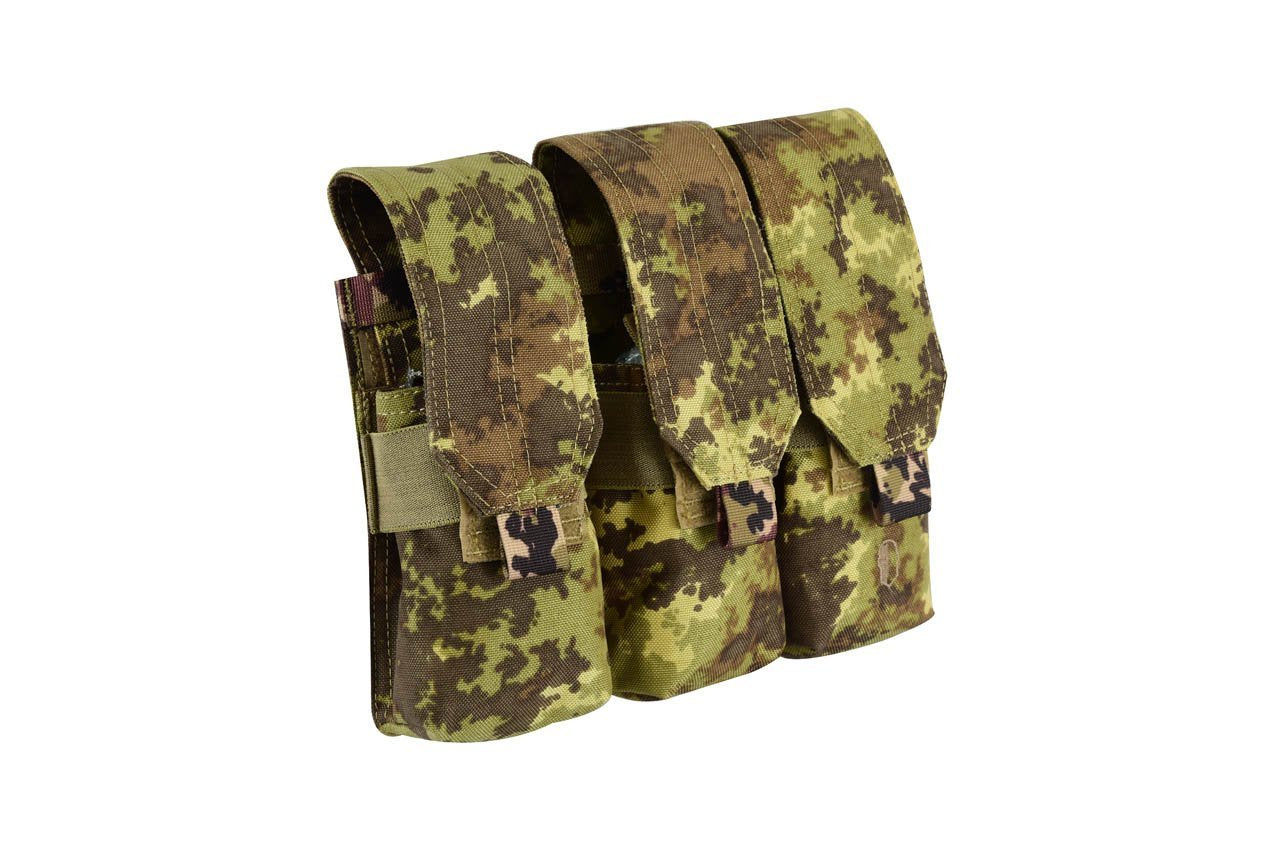 SHE-819 TRIPLE AK/M4/5.56MM MAG POUCH