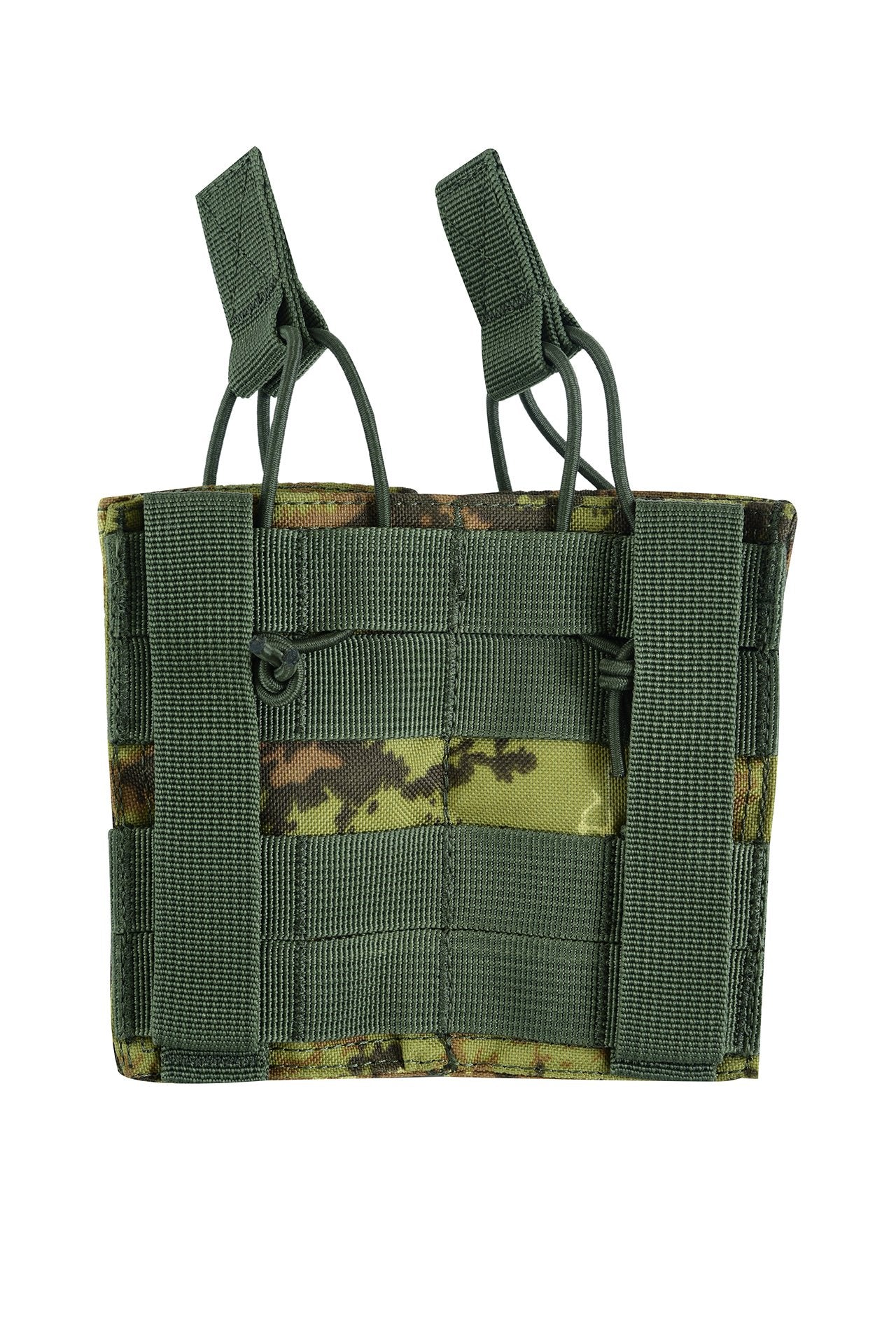 SHS - 23014 DOUBLE 5.56/M4 SPEED DRAW MAG POUCH VEGETATO