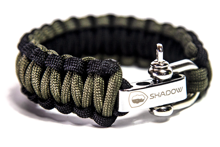 Helikon Survival Bracelet Noir - Bracelet Paracorde 550 Pour Survie Et Bushcraft