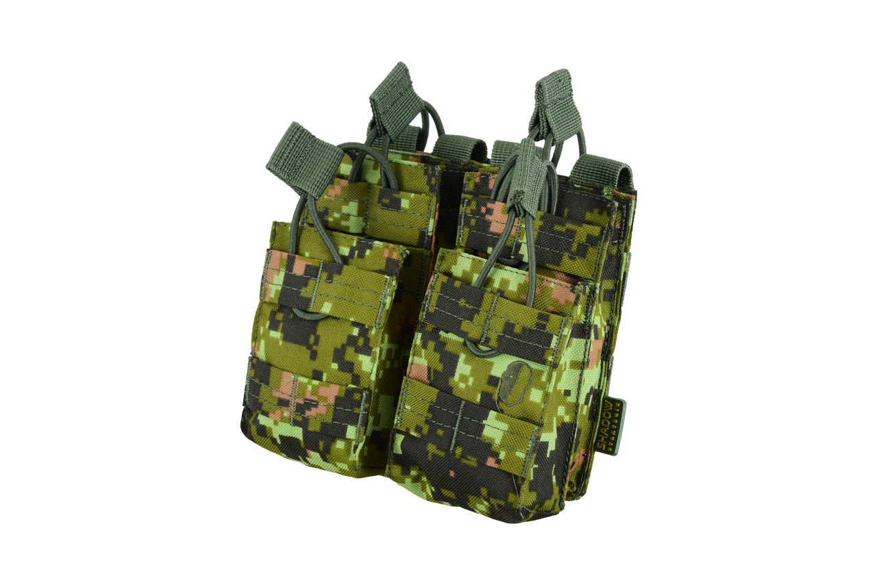 SHS - 996 STACKER OPEN-TOP MAG POUCH DOUBLE COLOUR CADPAT / ESTONIAN CAMO