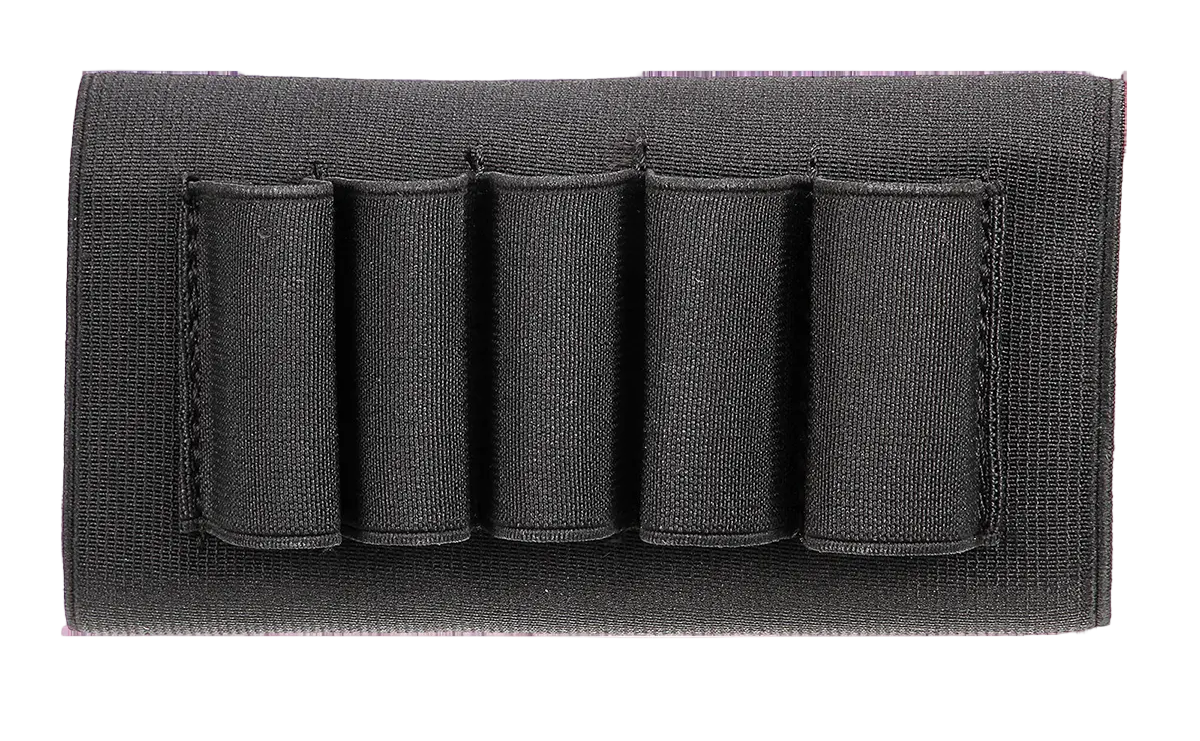 Black Buttstock Shot Gun Shell holder
