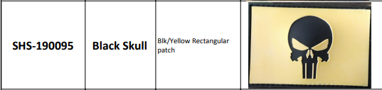 Tactical Zone PVC Patches 