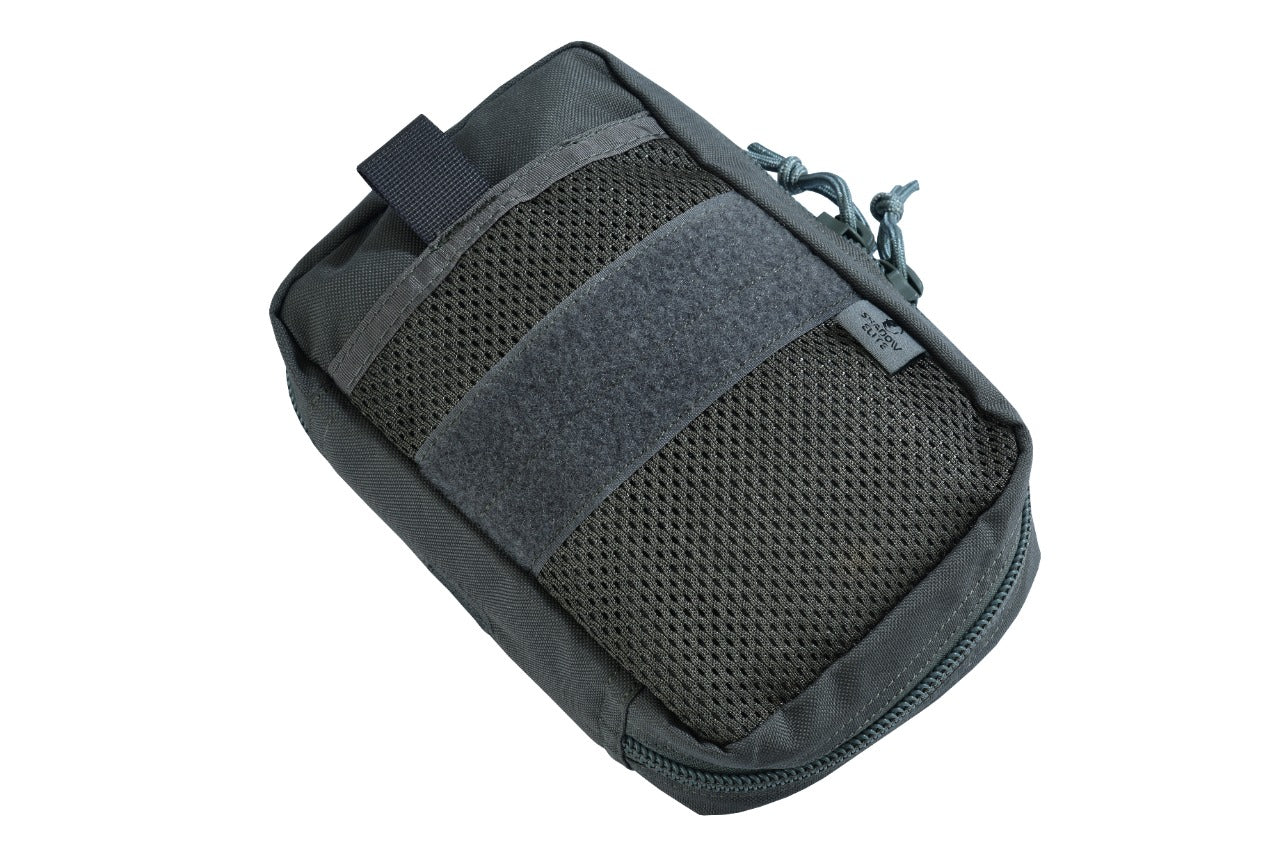 SHE-1008 Compact EDC Camouflage  Pouch Colour Grey front view.