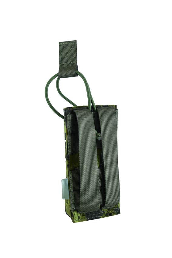 SHE-20040 Single Rapid Response Mag Pouch backside view Colour Cadpat.