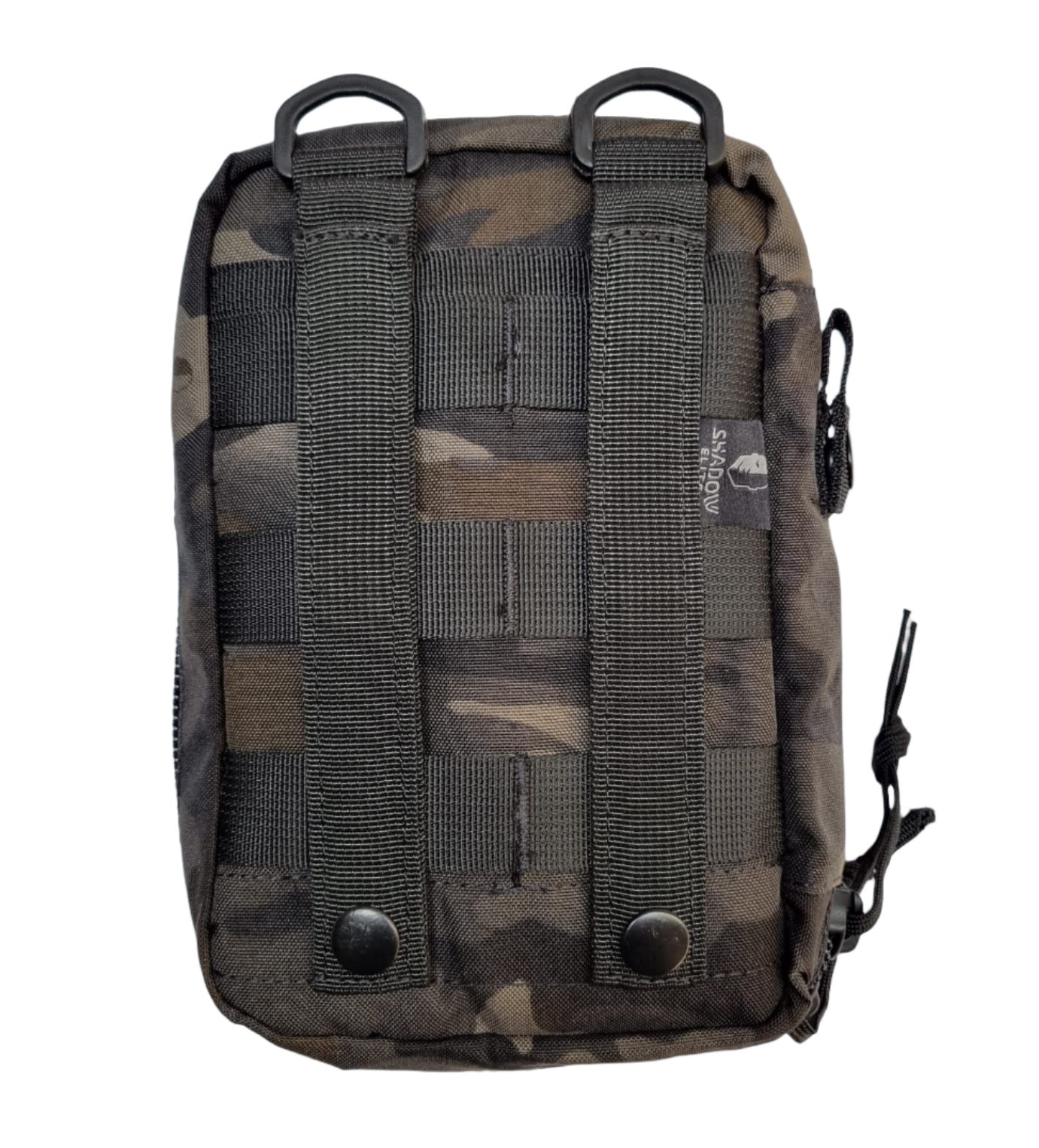 Shadow Strategic Compact EDC Camouflage  Pouch Colour Multicam Black backside view.