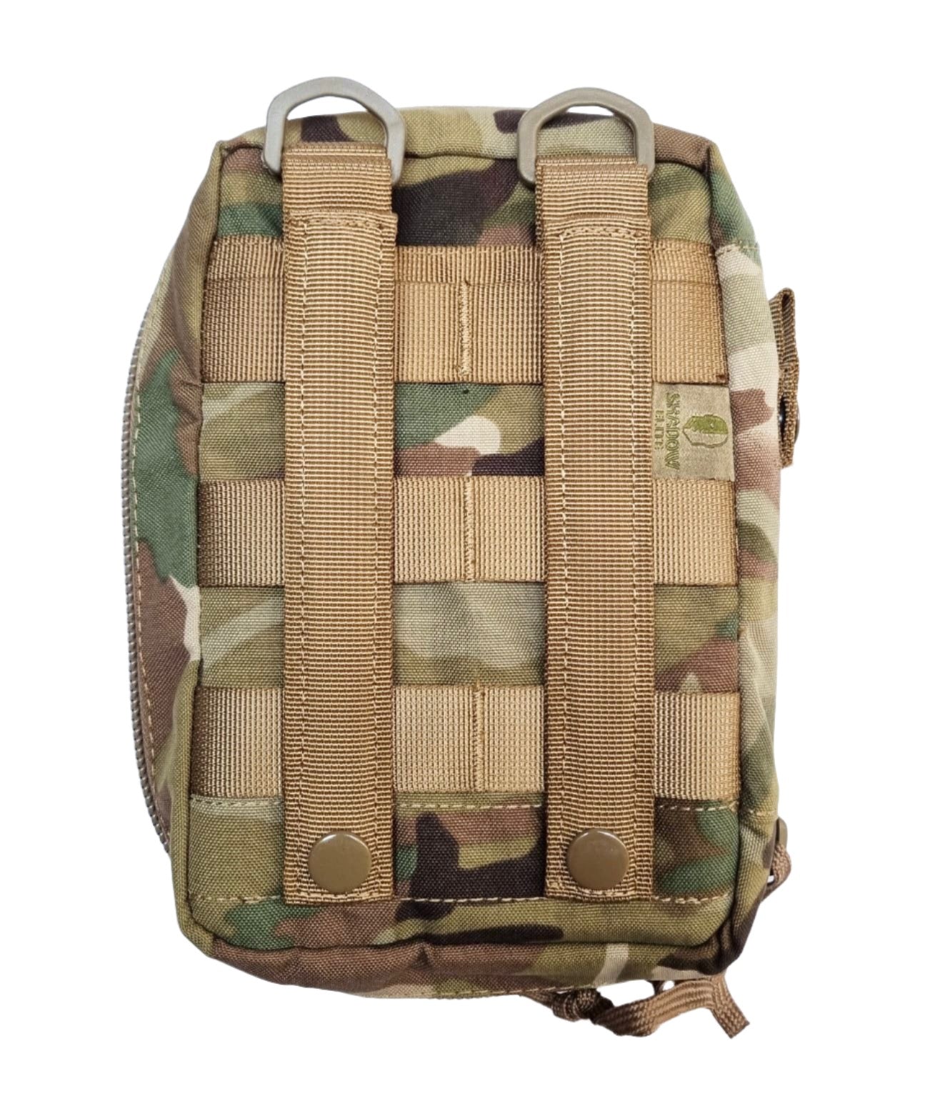 Shadow Strategic Compact EDC Camouflage  Pouch Colour Multicam backside view.