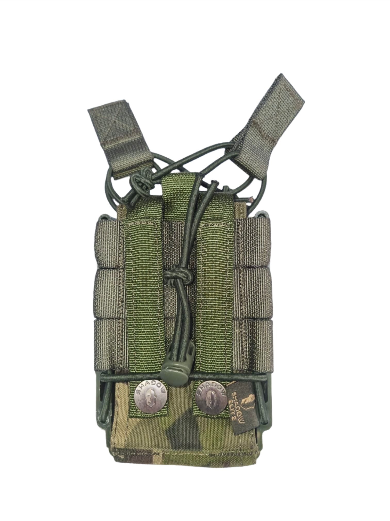 SHE-21020 Rapid Access Double Rifle Magazine Pouch MULTICAM GREEN